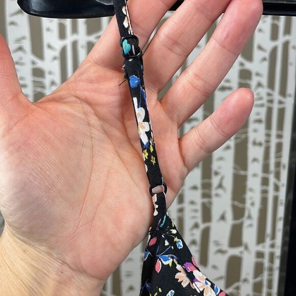 Joe Boxer boho black floral print romper with pockets 3X NWT - Picture 8 of 15